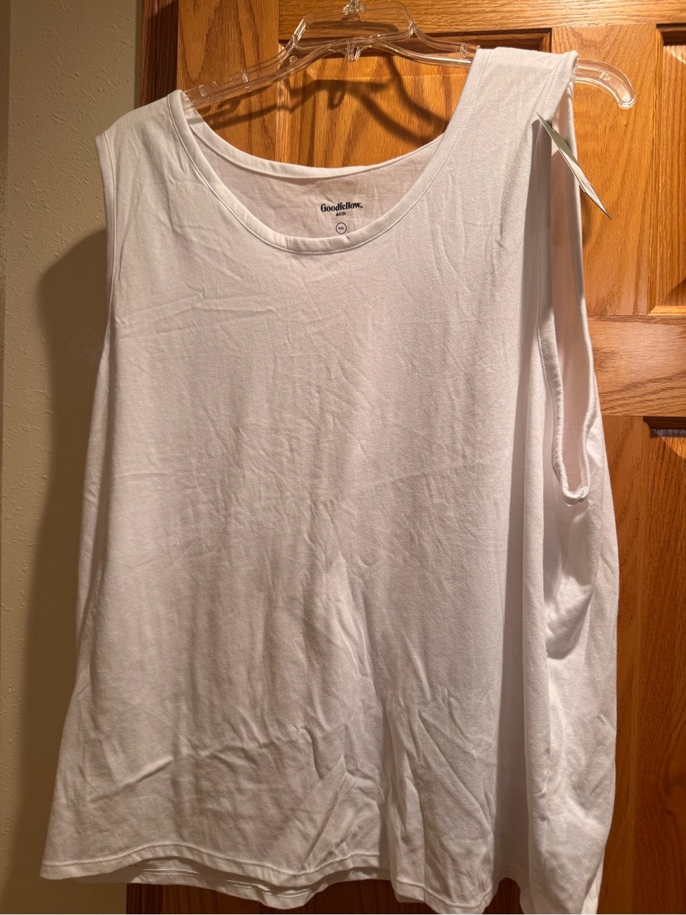 Goodfellow & Co Women's White Sleeveless Tank Top NEW With tags